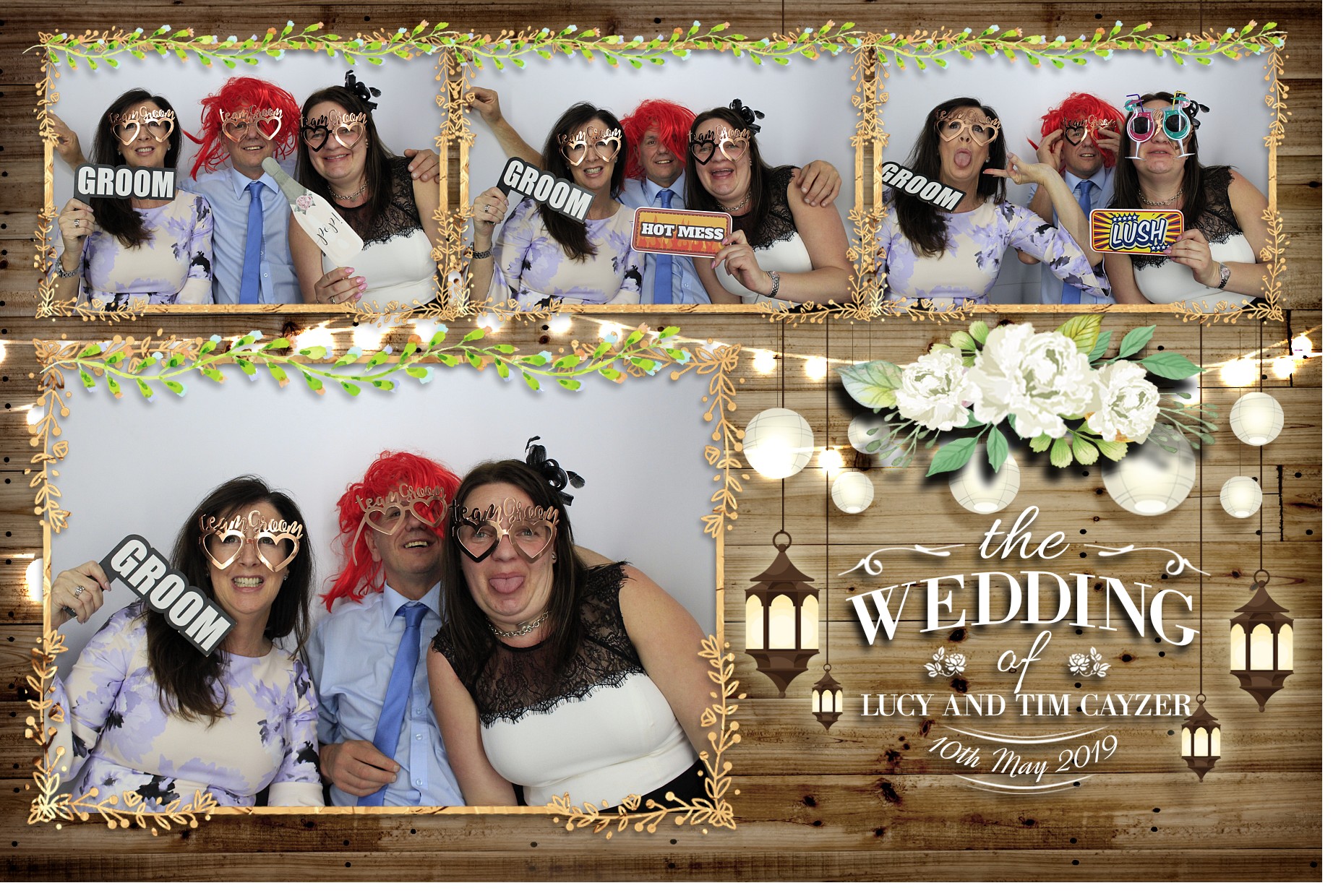 Lucy & Tim's Wedding | View more photos from the event at gallery.myphotoboothexperience.co.uk/u/MyPhotoBoothExperienceLtd/Lucy-Tims-Wedding